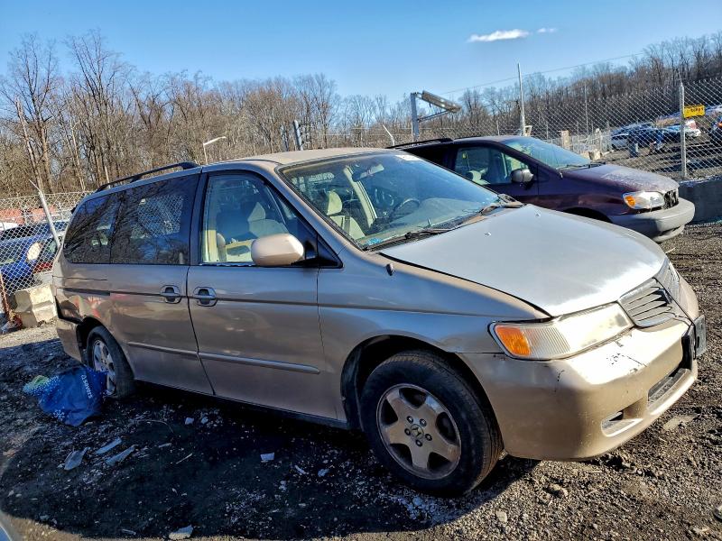 Photo 4 from auction – 2001 HONDA ODYSSEY EX with VIN 2HKRL18641H623347