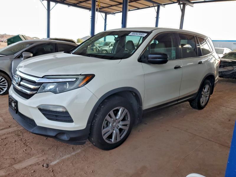 Photo 1 from auction – 2017 HONDA PILOT LX with VIN 5FNYF6H15HB034434