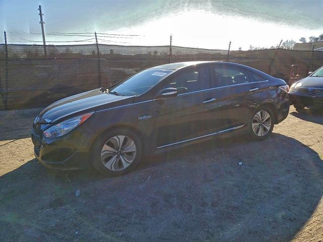 HYUNDAI SONATA HYB 2014 with VIN KMHEC4A45EA108018 - Photo from auction