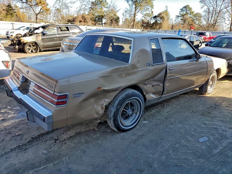 Photo 3 from auction – 1987 BUICK REGAL LIMI with VIN 1G4GM11A3HP451180