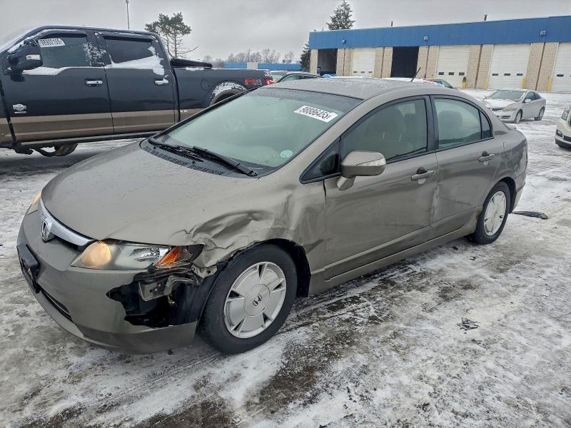 HONDA CIVIC HYBR 2007 with VIN JHMFA36287S008829 - Photo from auction