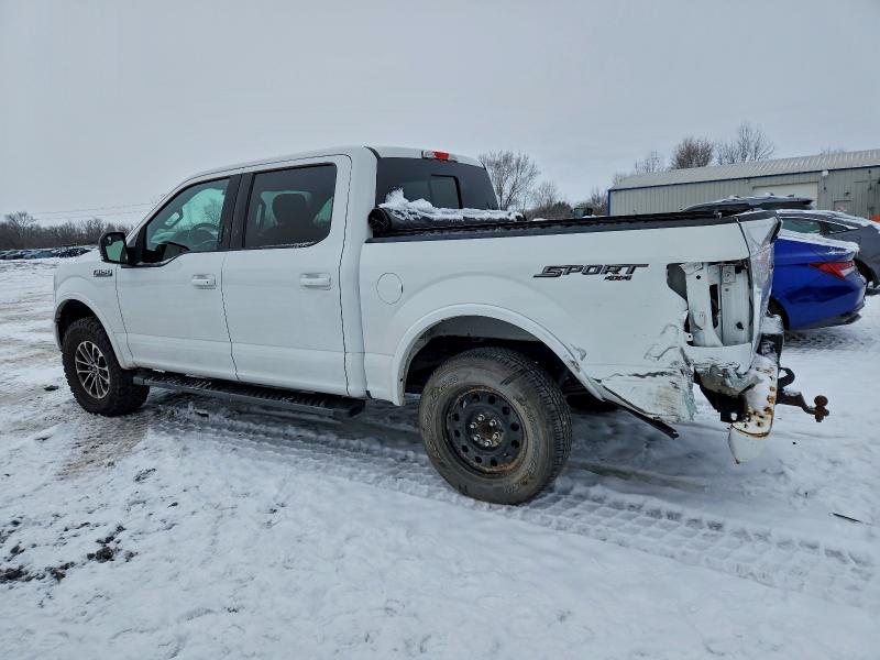 Photo 2 from auction – 2018 FORD F150 SUPER with VIN 1FTEW1E58JFA45619
