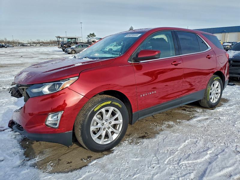 CHEVROLET EQUINOX LT 2020 with VIN 3GNAXJEV2LS555062 - Photo from auction