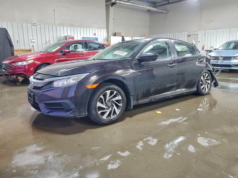 HONDA CIVIC EX 2016 with VIN 19XFC2F76GE036780 - Photo from auction