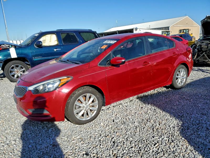 KIA FORTE LX 2014 with VIN KNAFX4A67E5134799 - Photo from auction