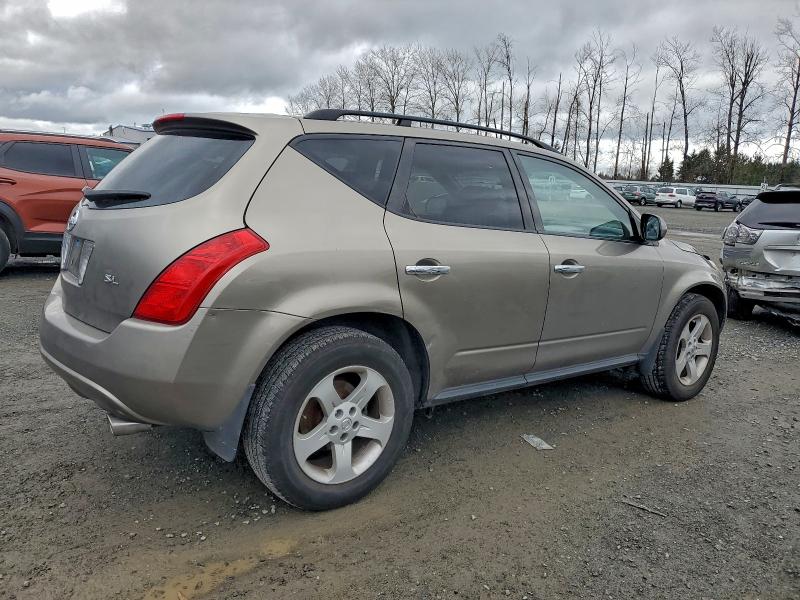 Photo 3 from auction – 2004 NISSAN MURANO SL with VIN JN8AZ08T14W227519