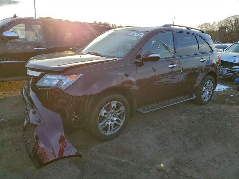 ACURA MDX TECHNO 2009 with VIN 2HNYD28419H523928 - Photo from auction