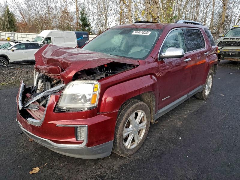 GMC TERRAIN SL 2016 with VIN 2GKFLPE36G6127760 - Photo from auction