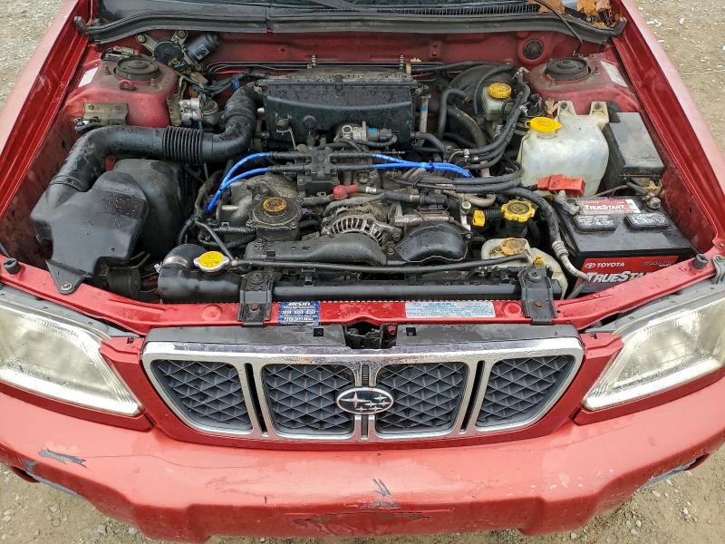 Photo 11 from auction – 2002 SUBARU FORESTER S with VIN JF1SF65622H714276
