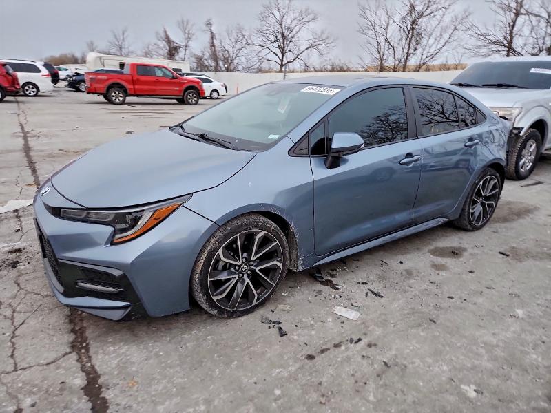 TOYOTA COROLLA SE 2020 with VIN 5YFP4RCE4LP026531 - Photo from auction