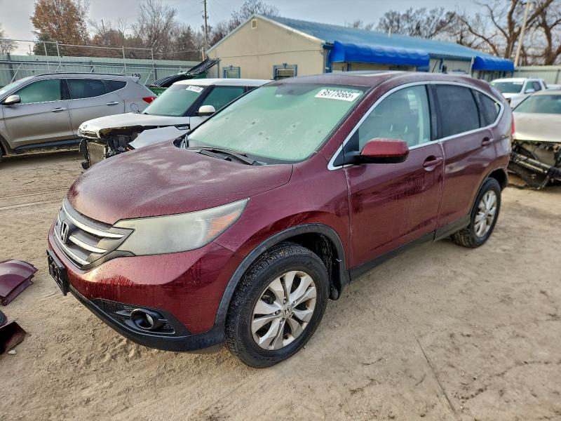 Photo 1 from auction – 2014 HONDA CR-V EX with VIN 5J6RM4H58EL062636