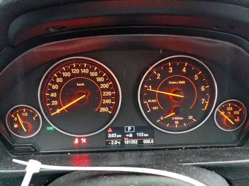 Photo 9 from auction – 2014 BMW 320 I XDRI with VIN WBA3C3C57EF986674