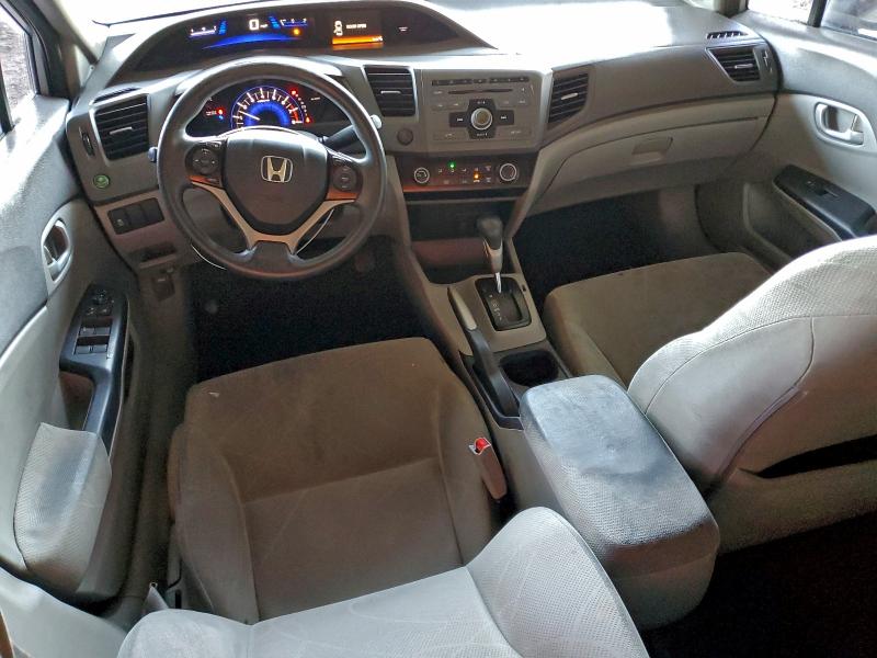 Photo 8 from auction – 2012 HONDA CIVIC LX with VIN 2HGFB2F59CH572270