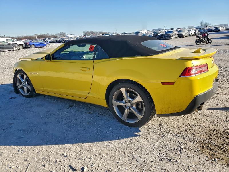 Photo 2 from auction – 2015 CHEVROLET CAMARO LT with VIN 2G1FF3D33F9184551