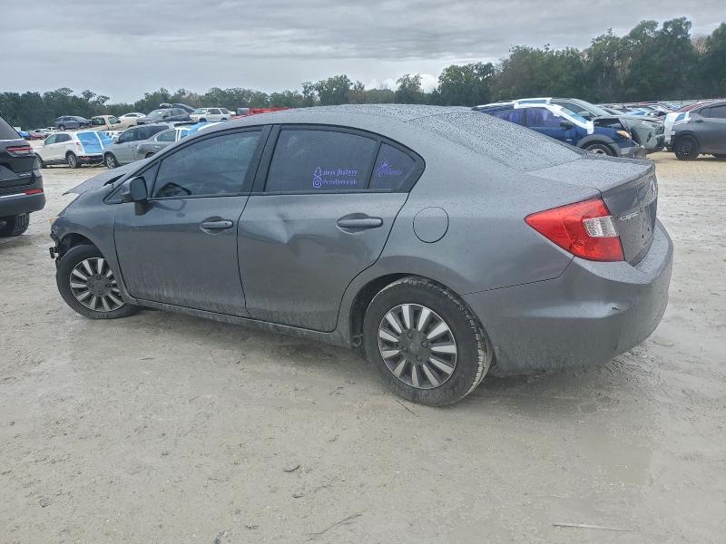 Photo 2 from auction – 2012 HONDA CIVIC LX with VIN 2HGFB2F51CH320576