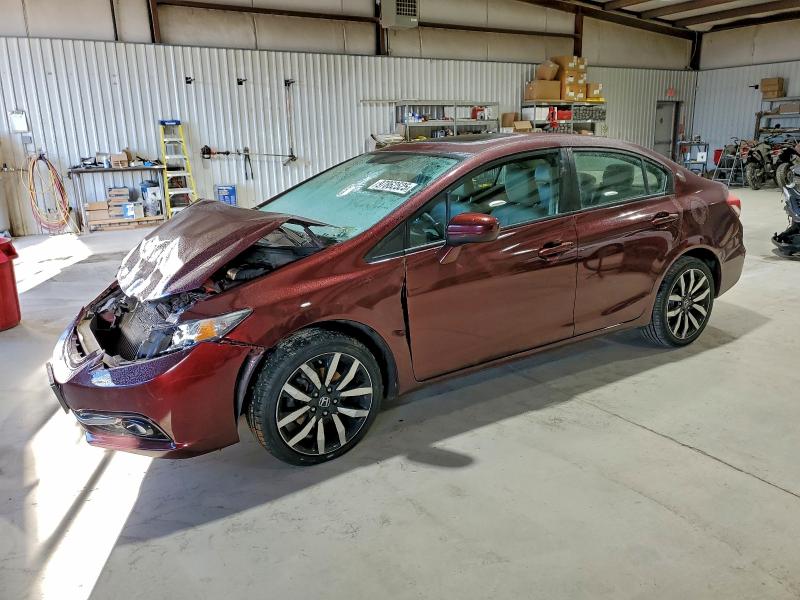 HONDA CIVIC EXL 2015 with VIN 2HGFB2F99FH521312 - Photo from auction