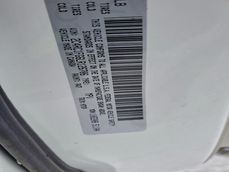 Photo 14 from auction – 2020 CHRYSLER PACIFICA T with VIN 2C4RC1FG6LR126706