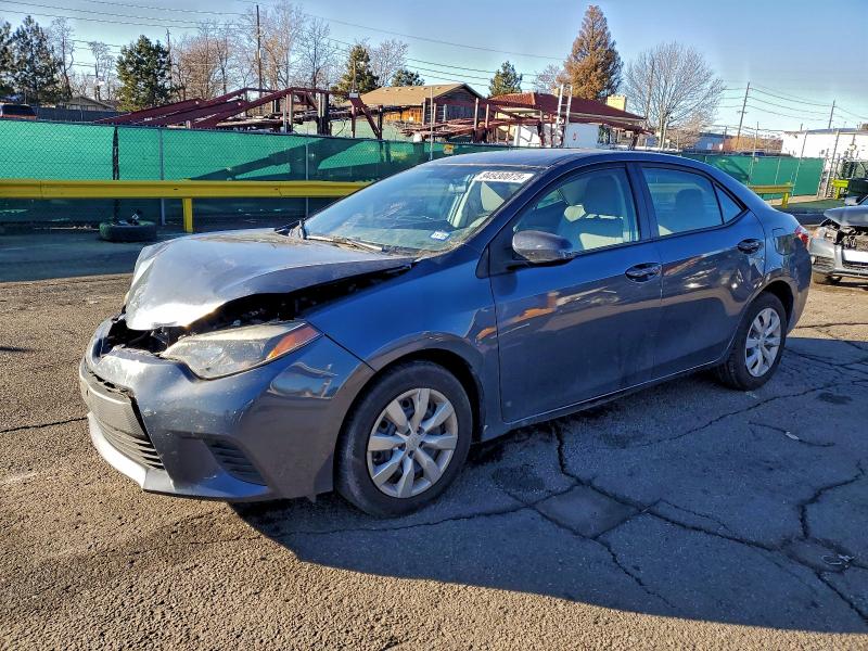 TOYOTA COROLLA L 2014 with VIN 5YFBURHE7EP087362 - Photo from auction