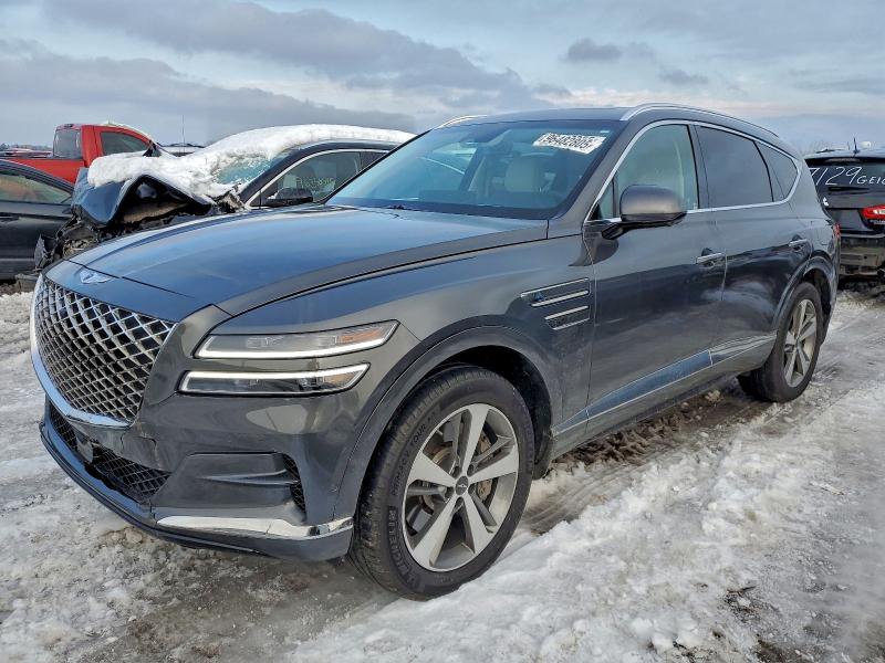 GENESIS GV80 BASE 2023 مع رقم تعريف المركبة KMUHBDSB7PU115813 - صورة من المزاد
