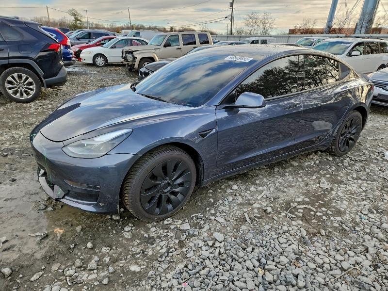 TESLA MODEL 3 2023 with VIN 5YJ3E1EB3PF467696 - Photo from auction