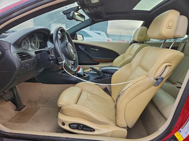 Photo 7 from auction – 2010 BMW 650 I with VIN WBAEA5C50ACV93752