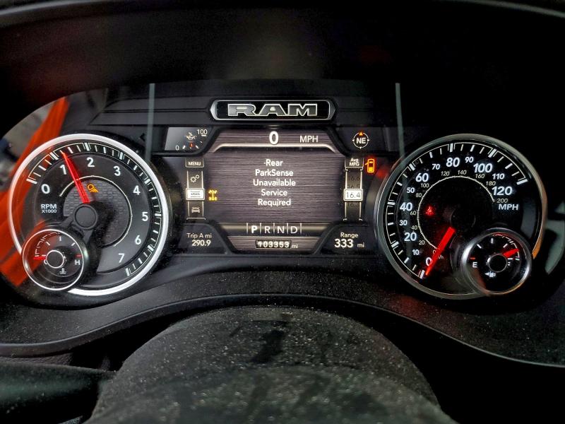 Photo 9 from auction – 2020 RAM 1500 BIG H with VIN 1C6SRFFT2LN301080