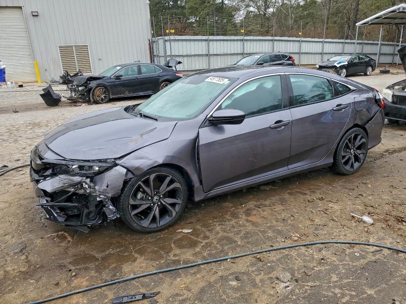 Photo 1 from auction – 2020 HONDA CIVIC with VIN 19XFC2F85LE019522