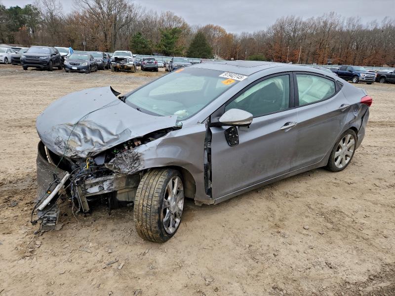 HYUNDAI ELANTRA GL 2012 with VIN KMHDH4AE8CU445834 - Photo from auction
