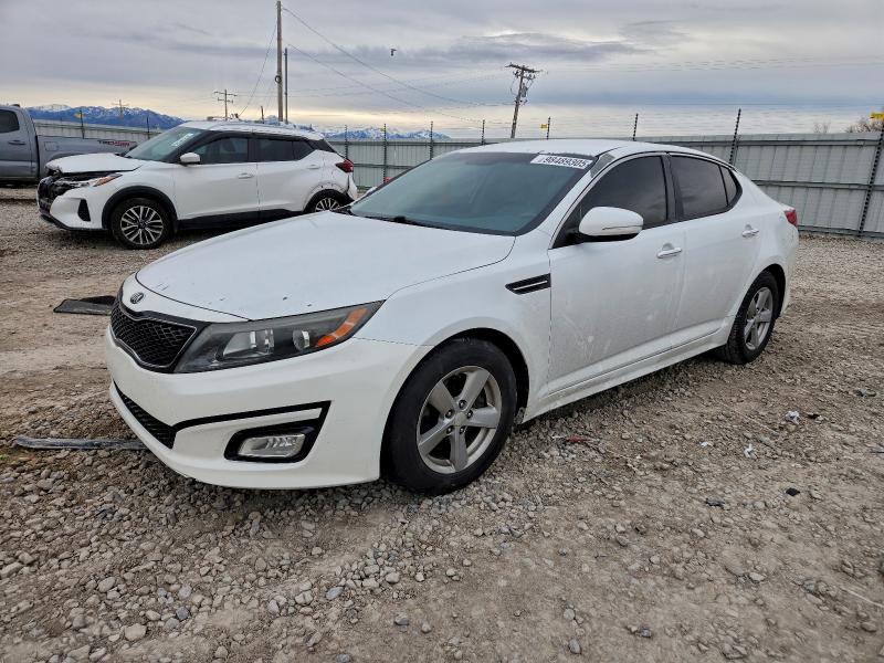 KIA OPTIMA LX 2015 with VIN 5XXGM4A73FG444776 - Photo from auction