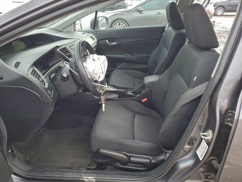 Photo 7 from auction – 2014 HONDA CIVIC LX with VIN 2HGFB2F58EH504268