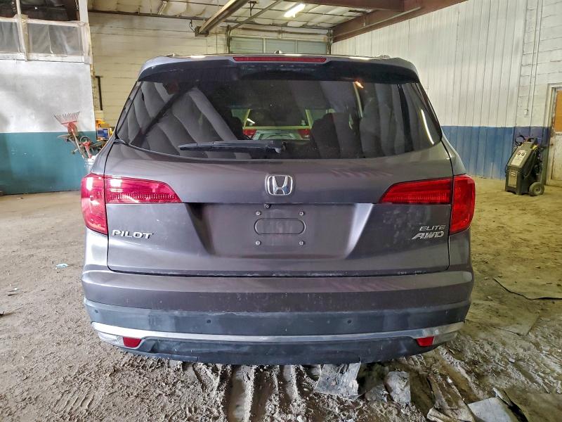 Photo 6 from auction – 2017 HONDA PILOT ELIT with VIN 5FNYF6H02HB103703