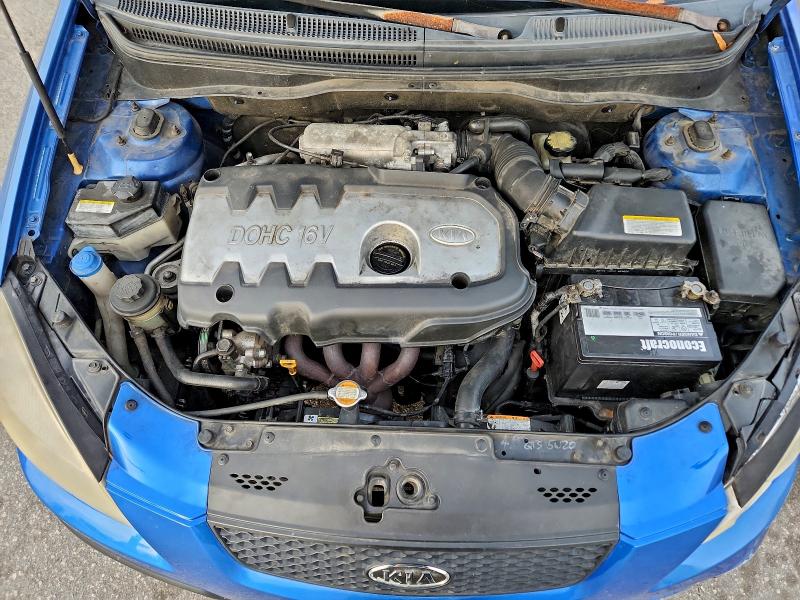 Photo 11 from auction – 2006 KIA RIO with VIN KNADE123X66108595