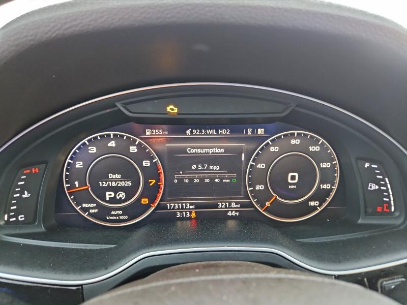 Photo 9 from auction – 2018 AUDI Q7 PRESTIG with VIN WA1VAAF77JD030940