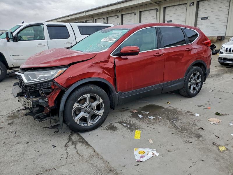 Photo 1 from auction – 2018 HONDA CR-V EX with VIN 2HKRW2H5XJH615130