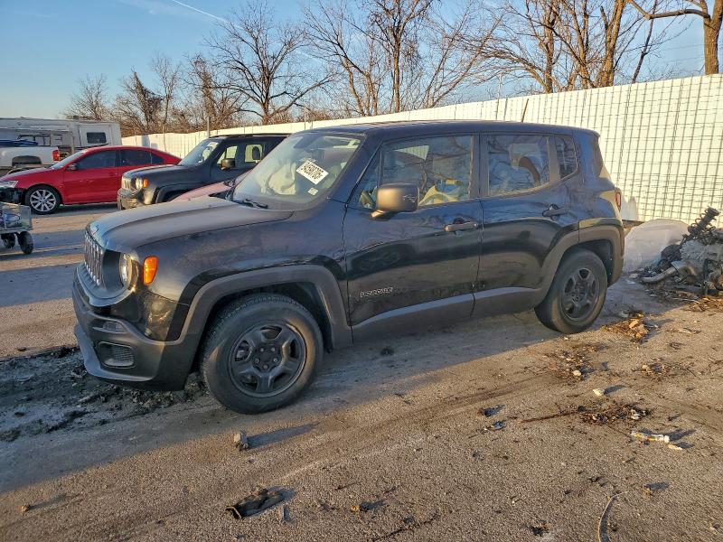 JEEP RENEGADE S 2015 with VIN ZACCJAAT1FPB44202 - Photo from auction