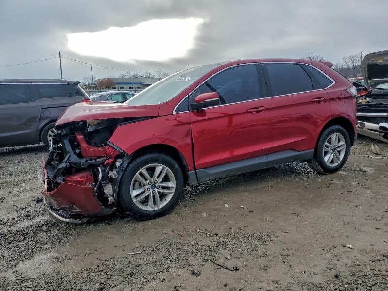 FORD EDGE SEL 2017 with VIN 2FMPK3J98HBC53225 - Photo from auction