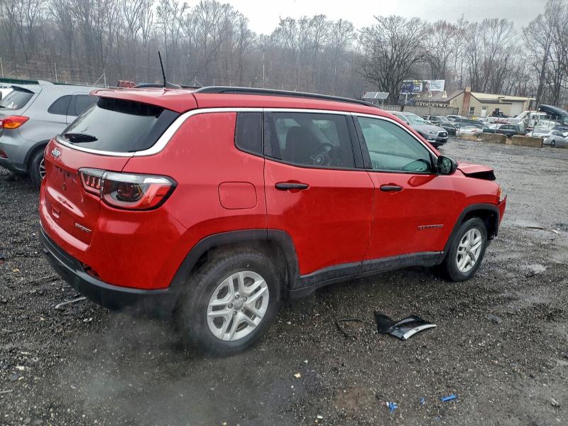 Photo 3 from auction – 2021 JEEP COMPASS SP with VIN 3C4NJCAB2MT603822