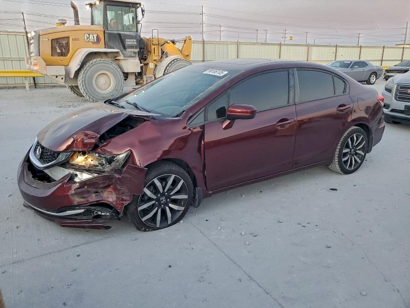 HONDA CIVIC EXL 2015 with VIN 19XFB2F99FE069369 - Photo from auction