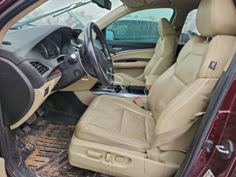 Photo 7 from auction – 2014 ACURA MDX TECHNO with VIN 5FRYD3H48EB020844