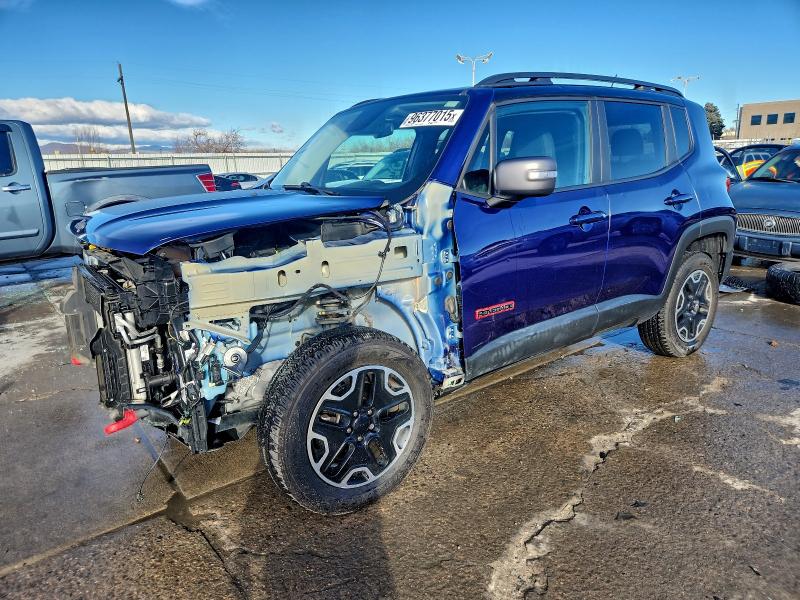 JEEP RENEGADE T 2017 with VIN ZACCJBCB6HPG28380 - Photo from auction