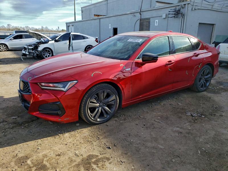 Photo 1 from auction – 2021 ACURA TLX TECH A with VIN 19UUB6F59MA006463