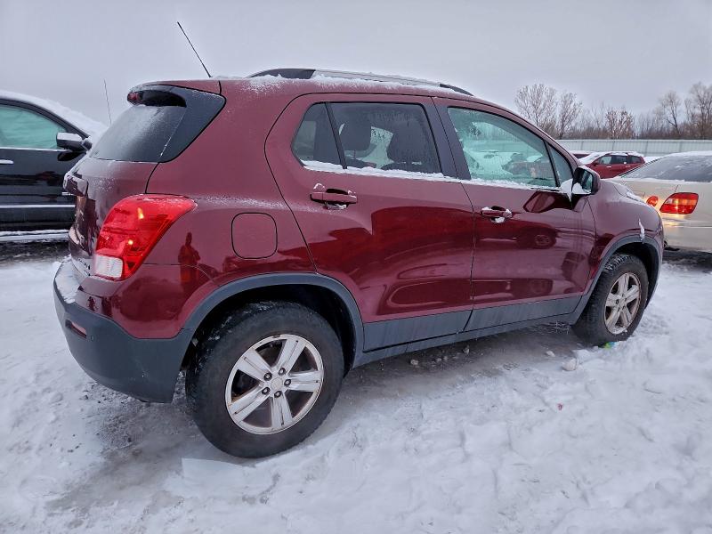 Photo 3 from auction – 2016 CHEVROLET TRAX 1LT with VIN 3GNCJPSB7GL171124