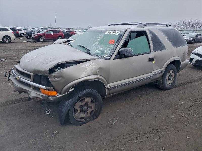CHEVROLET BLAZER 2002 with VIN 1GNCT18W62K141561 - Photo from auction