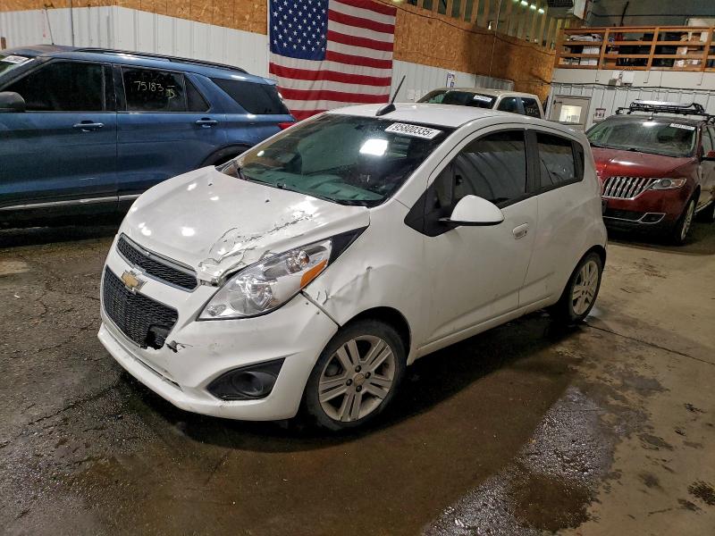 CHEVROLET SPARK 1LT 2015 مع رقم تعريف المركبة KL8CD6S92FC742951 - صورة من المزاد