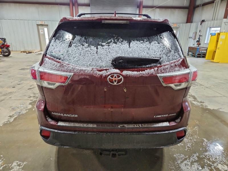 Photo 6 from auction – 2016 TOYOTA HIGHLANDER with VIN 5TDDKRFH2GS341744