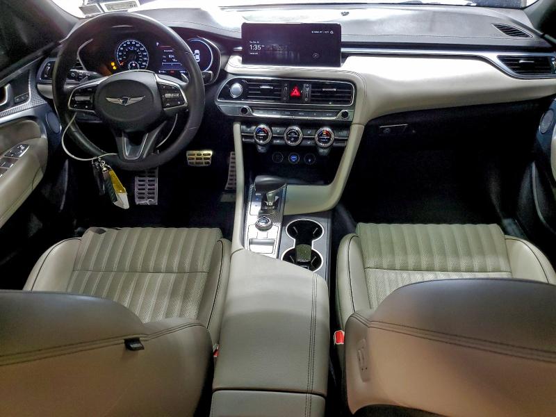 Photo 8 from auction – 2023 GENESIS G70 BASE with VIN KMTG34TA6PU126448