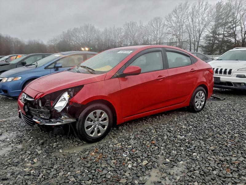HYUNDAI ACCENT SE 2017 with VIN KMHCT4AEXHU333439 - Photo from auction