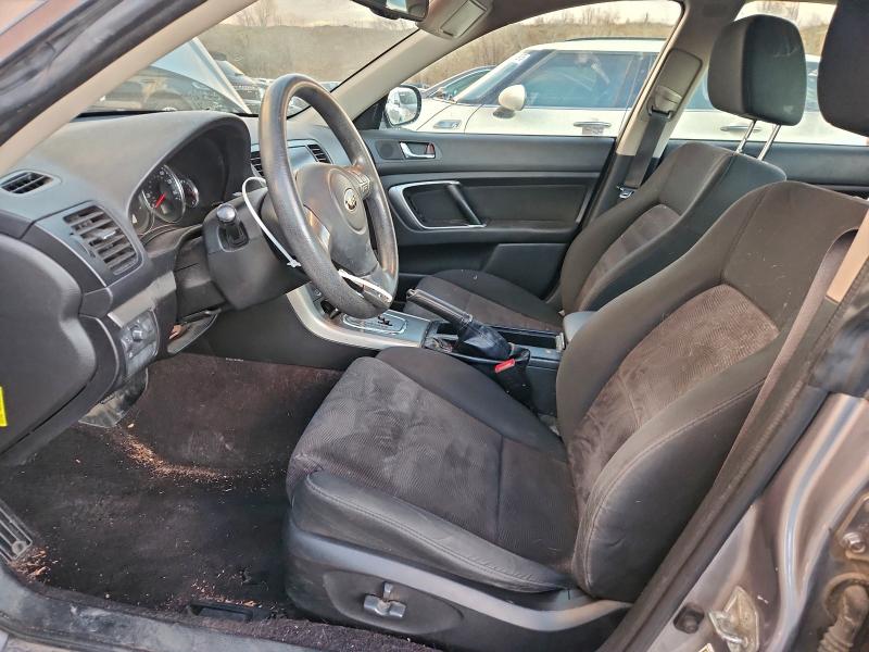 Photo 7 from auction – 2008 SUBARU LEGACY 2.5 with VIN 4S3BL616687209753