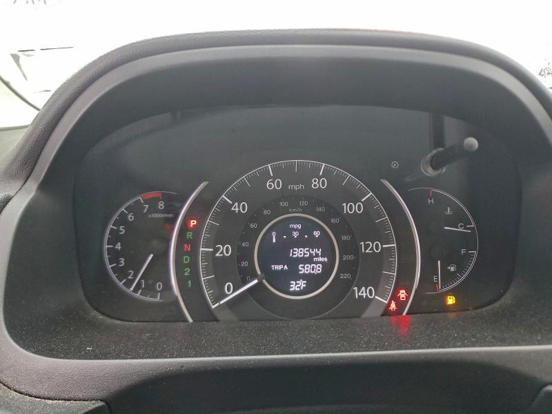 Photo 9 from auction – 2014 HONDA CR-V EXL with VIN 5J6RM4H79EL094593