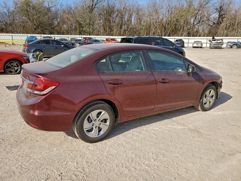 Photo 3 from auction – 2013 HONDA CIVIC LX with VIN 2HGFB2F54DH576356